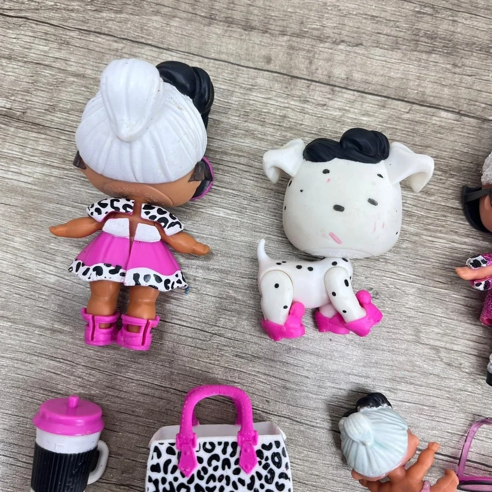 LOL Surprise!‎ Doll Bling Series, Doll Face dalmation pet